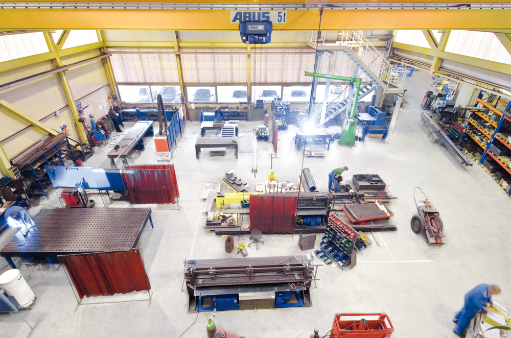 Produktionshalle 2 Kapazität 400 m²